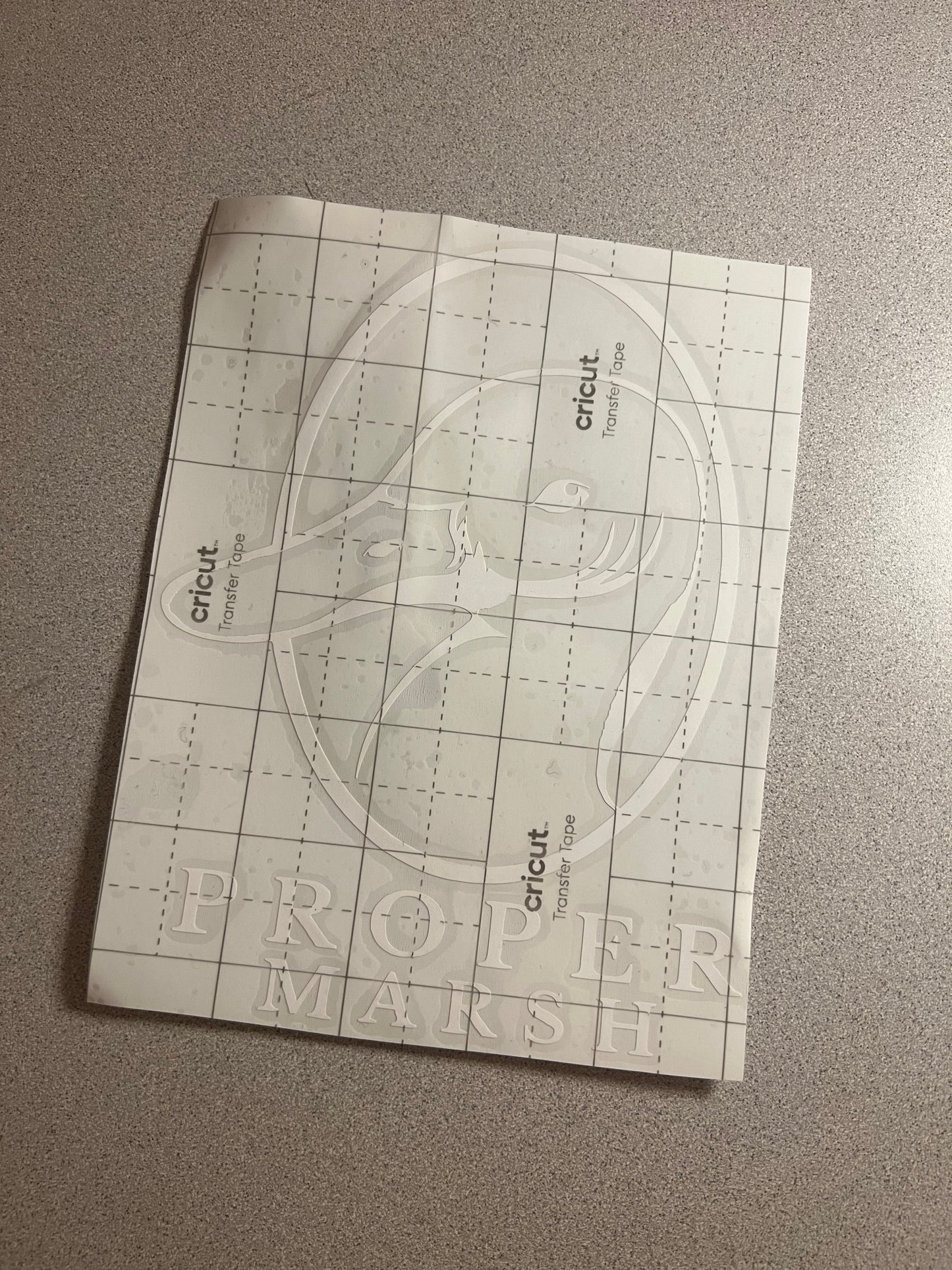 Proper Marsh Decal