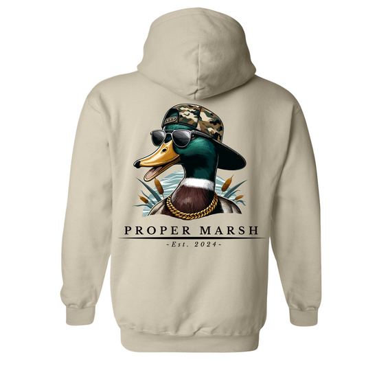 Proper Marsh Duck Hoodie l Tan