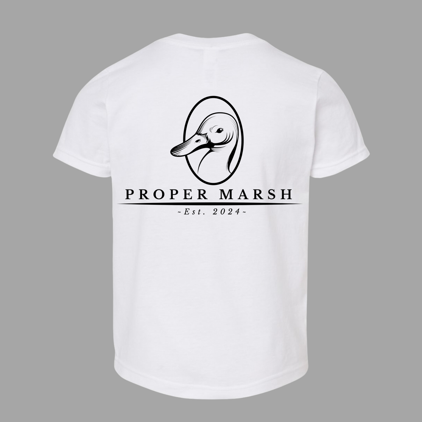 Proper Marsh Kids T-shirt l White