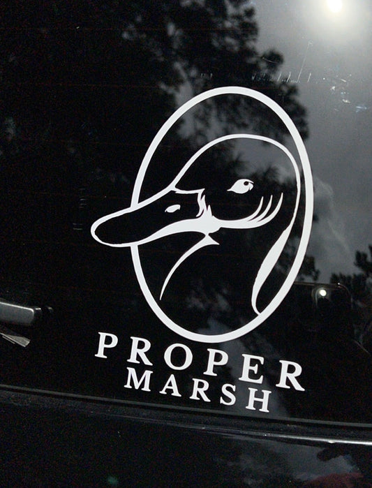 Proper Marsh Decal