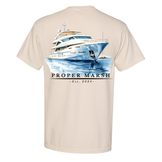 Water Color Yacht Tee